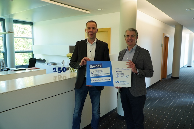 Rückenwind für Projekte von „Lebenshilfe“ und „HS - ein Kreis hilft“