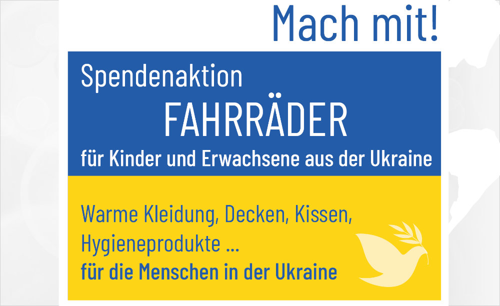 Den Menschen in der Ukraine helfen