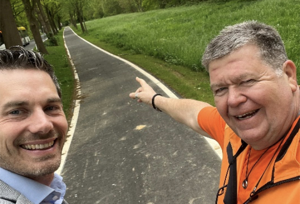 Fertigstellung des Radwegs zwischen Stahe und Niederbusch