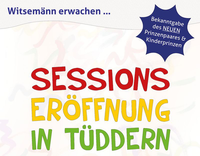 Auf in die närrische Zeit – Sessionseröffnung der KG de Witsemänn